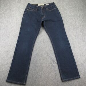 Vintage Genes 1891 Men's Slim Straight Dark Blue Denim Jeans W30 L32